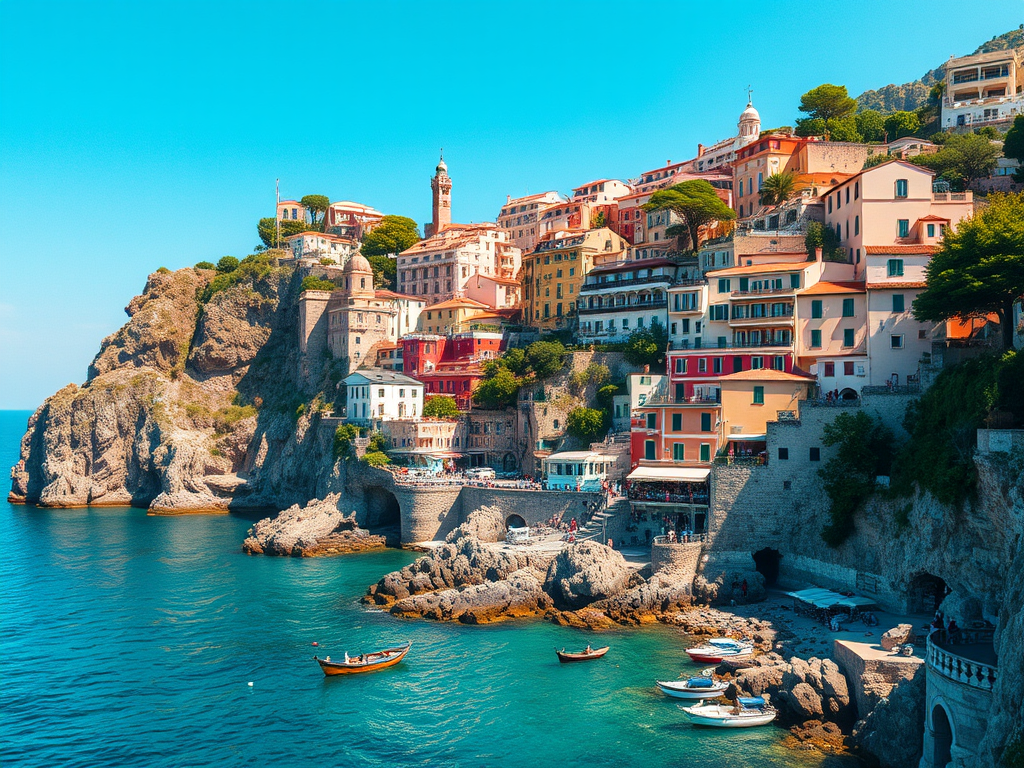 Amalfi coast, Italy.