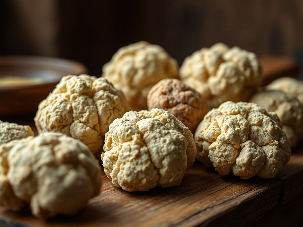 Italian white truffles